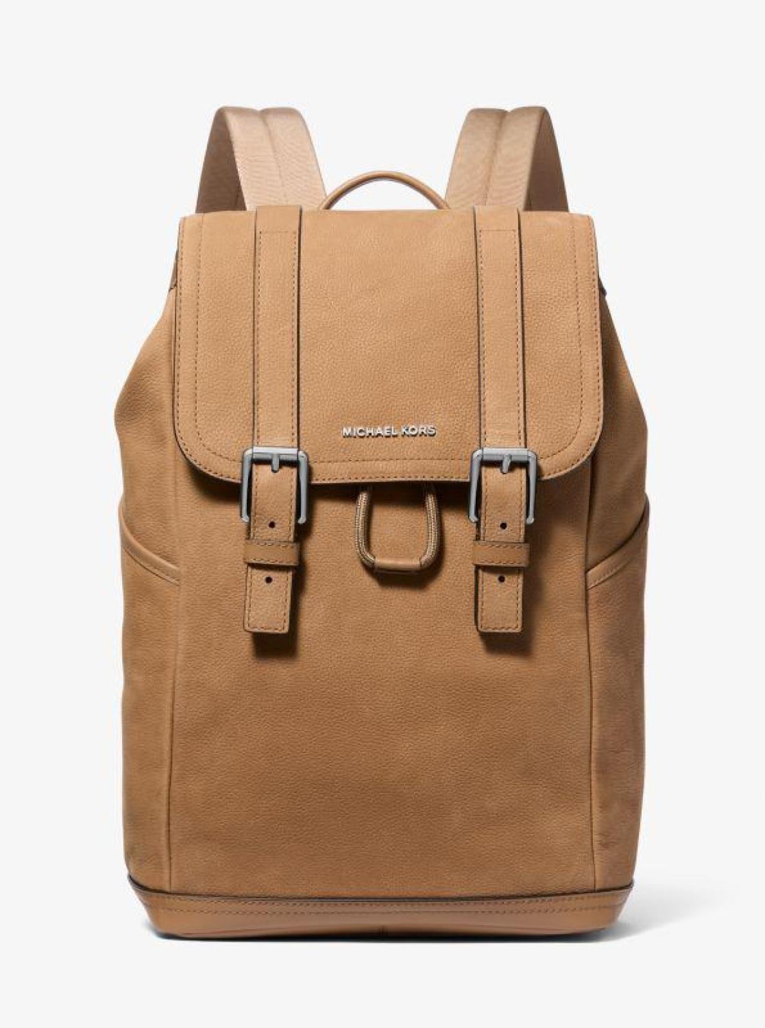 Hudson Medium Pebbled Leather Backpack