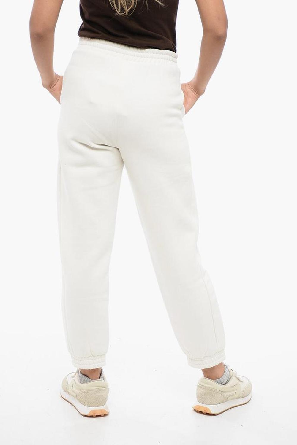 LEISURE Cotton Blend FAUNO Cuffed Sweatpants