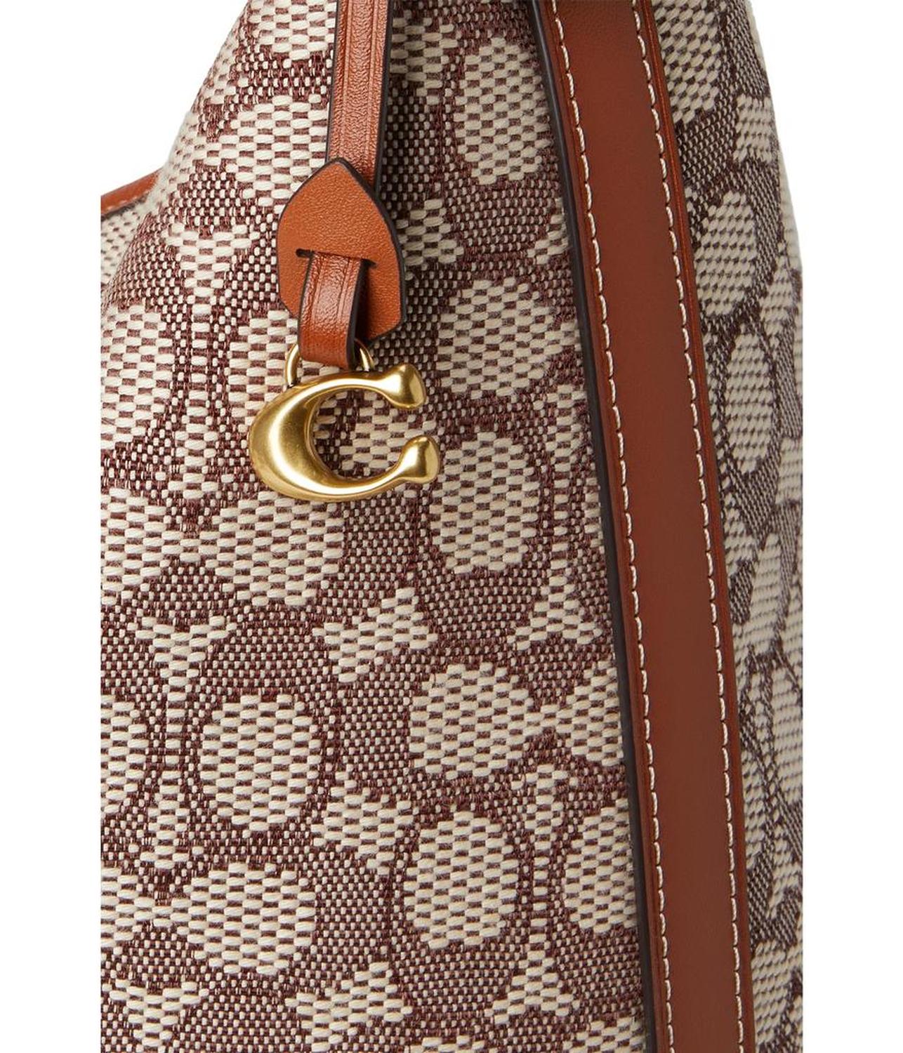 Juliet Shoulder Bag 38 In Signature Textile Jacquard