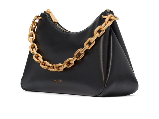 Grace Fine Grain Leather Chain Shoulder