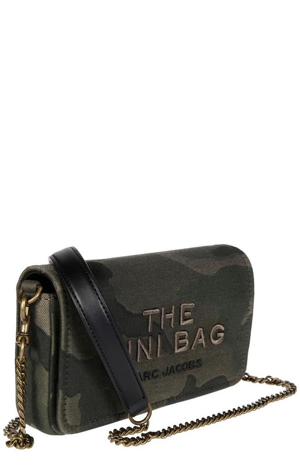 Marc Jacobs The Camo Jacquard Chain Mini Bag