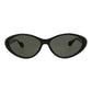 Round-Frame Recycled Acetate Sunglasses