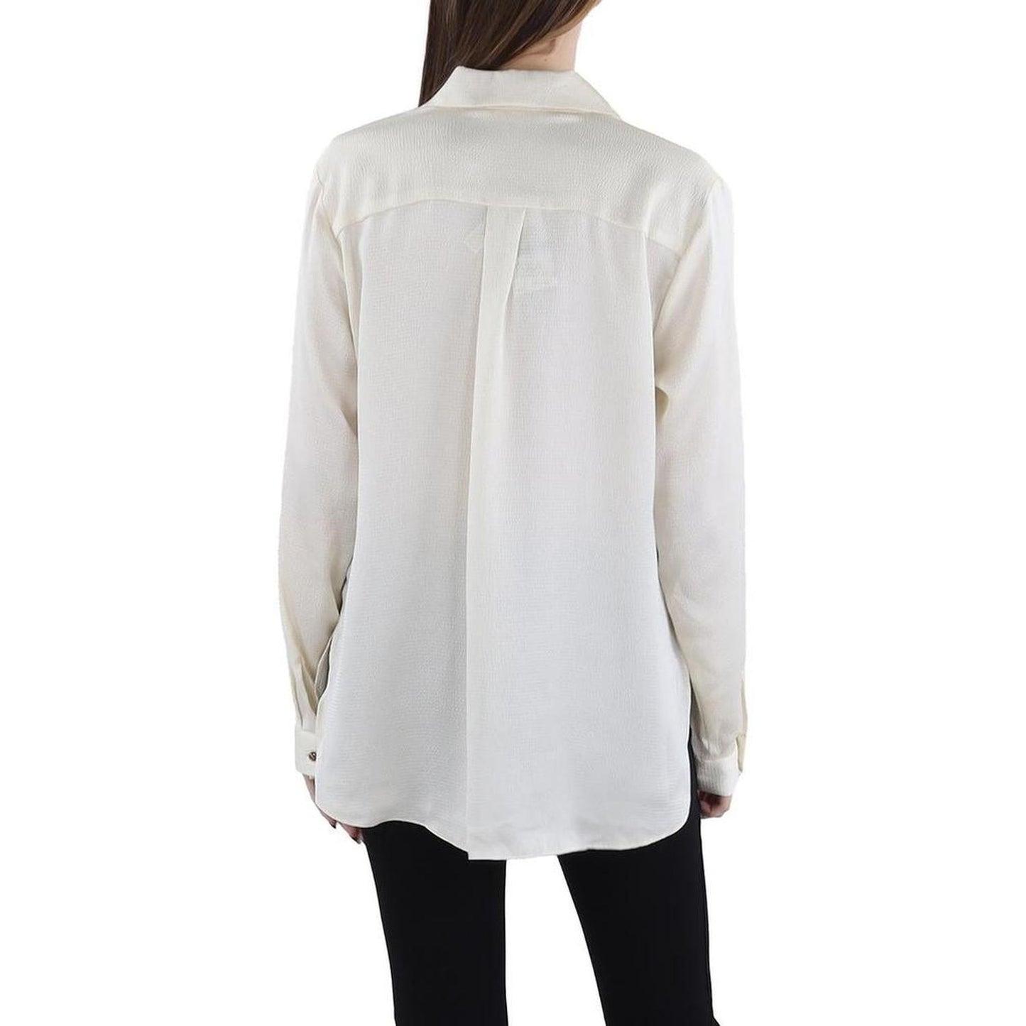 Womens Button-Down Work Wear Blouse