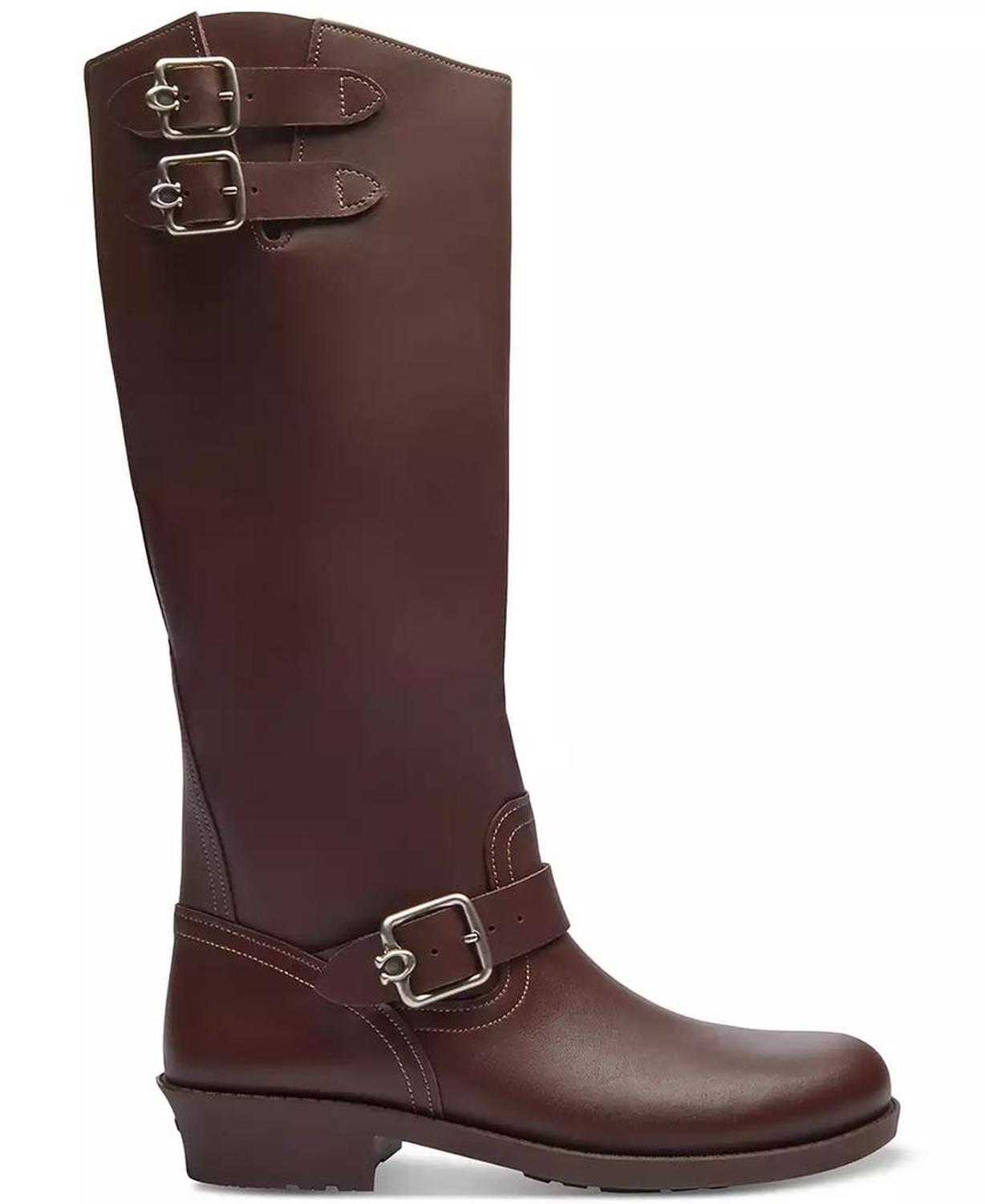 Women's Daria Buckled Tall Moto Boots