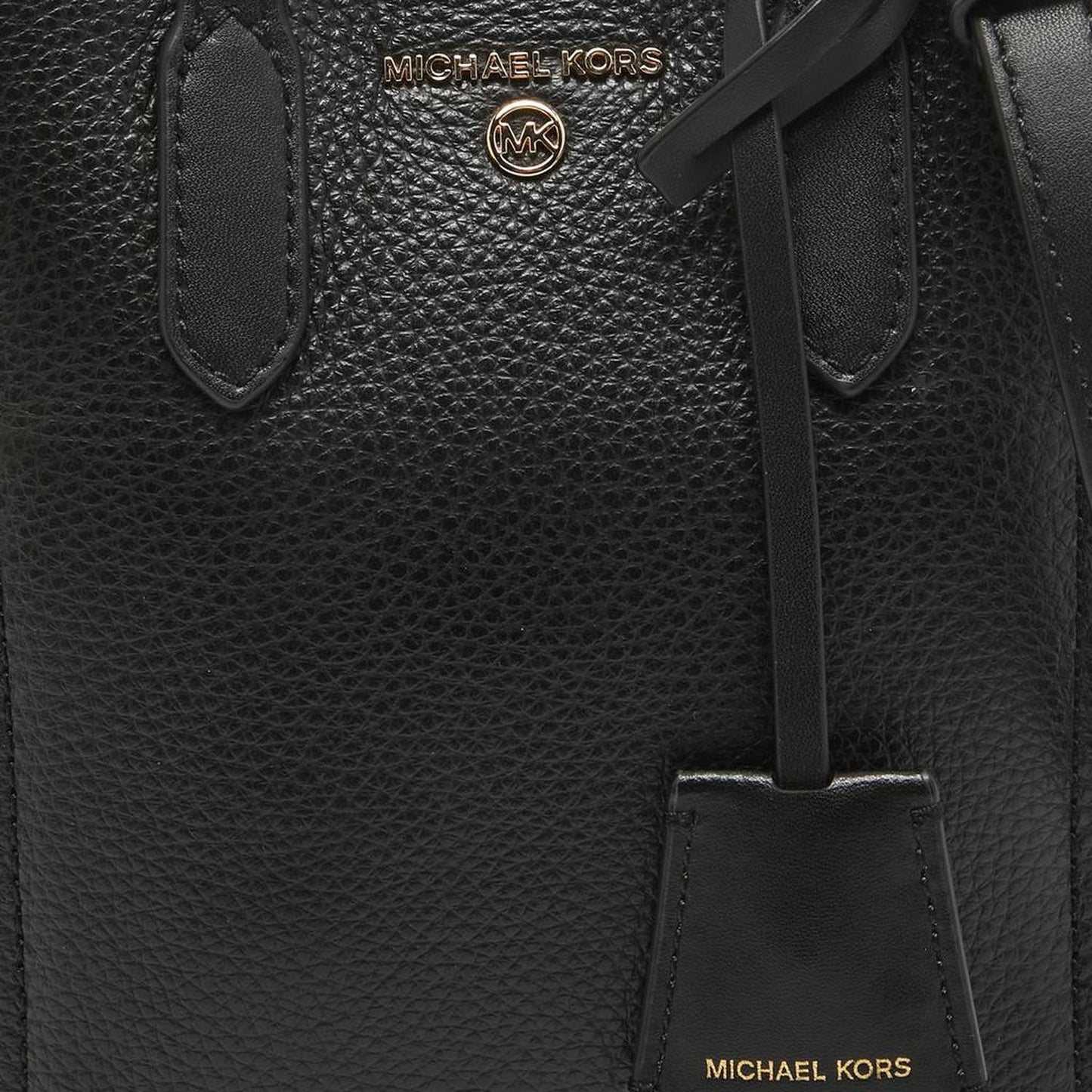 Michael Kors Black Leather Extra Small Sinclair Tote