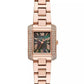 Women's Emery Three-Hand Rose Gold-Tone Stainless Steel Watch 22mm