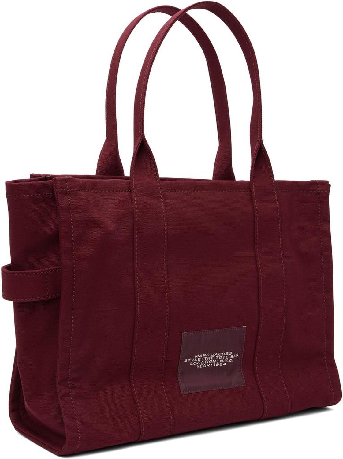 Burgundy 'The Canvas Large' Tote