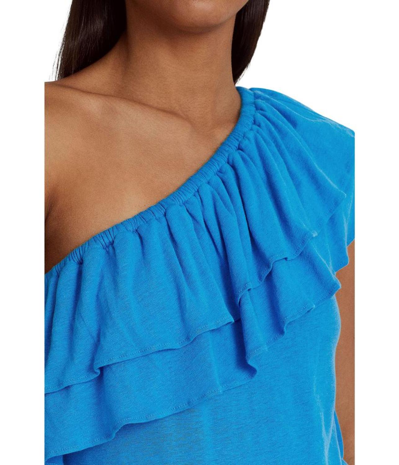 Jersey One Shoulder Top