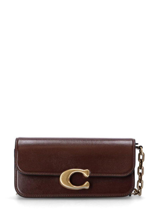 Coach Tabby Logo Plaque Shoulder Bag