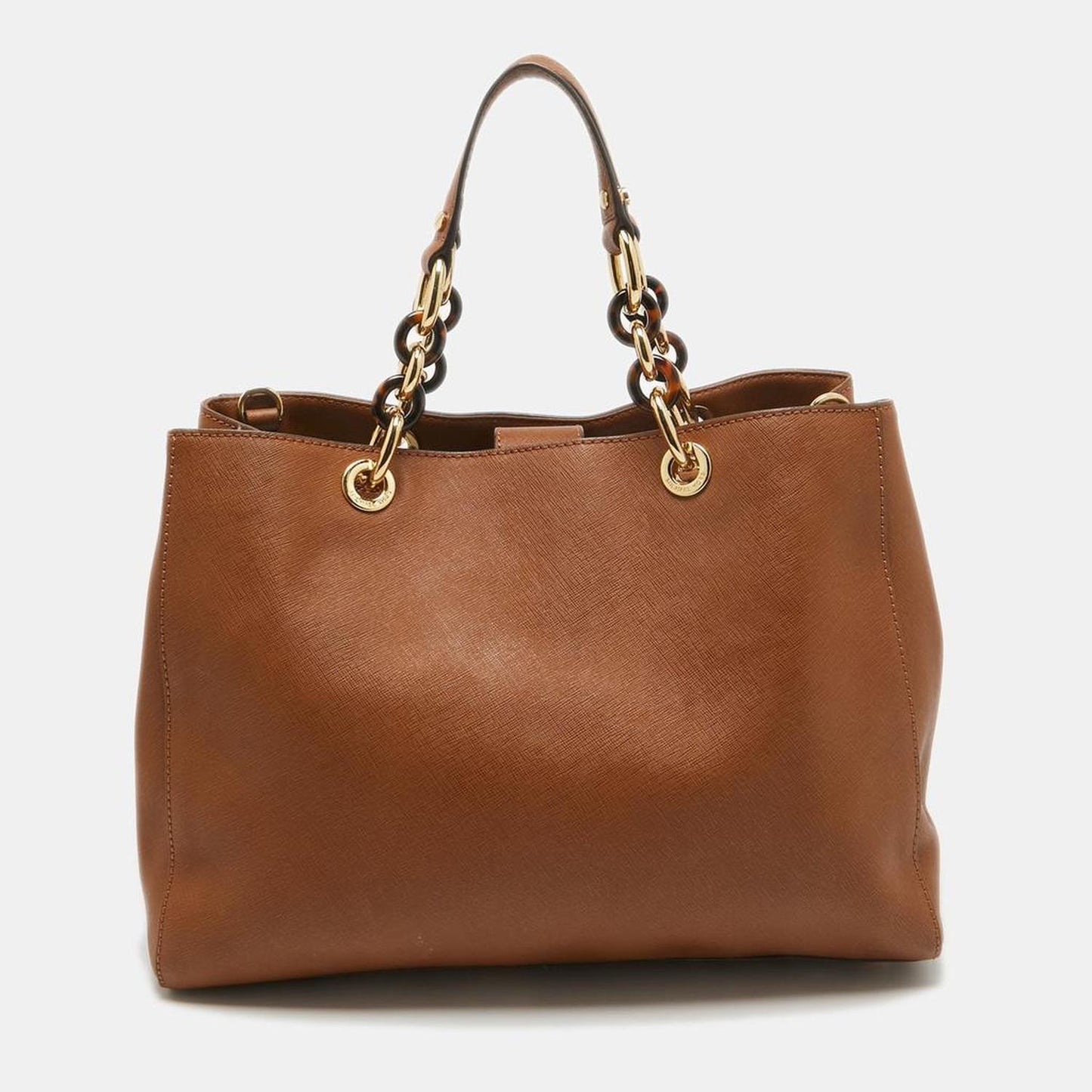 Michael Kors Brown Leather Cynthia Tote