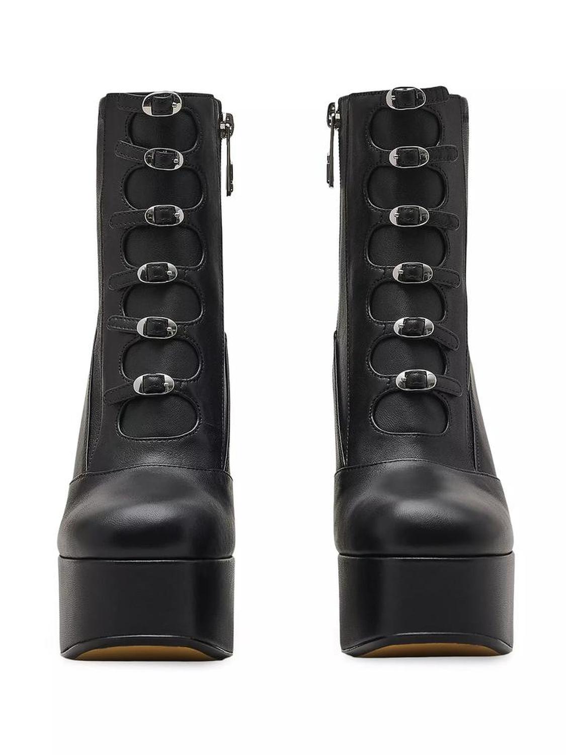 The Kiki Stretch 125MM Leather Boots