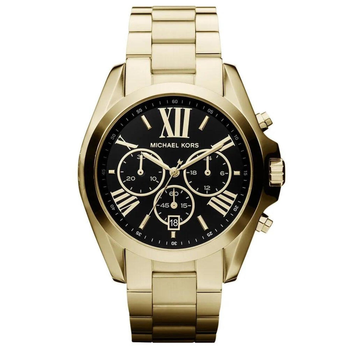 Michael Kors Bradshaw MK5739 Women's Gold-Tone Chronograph 43mm Watch