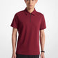 Cotton Zip Polo Shirt