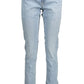 Gant Light Blue Cotton Women Jeans