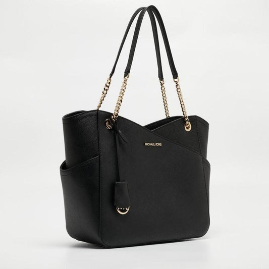 Michael Kors  Leather Large Jet Set Chain Tote