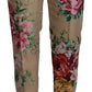 Dolce & Gabbana Floral High-Waist Dress Pants