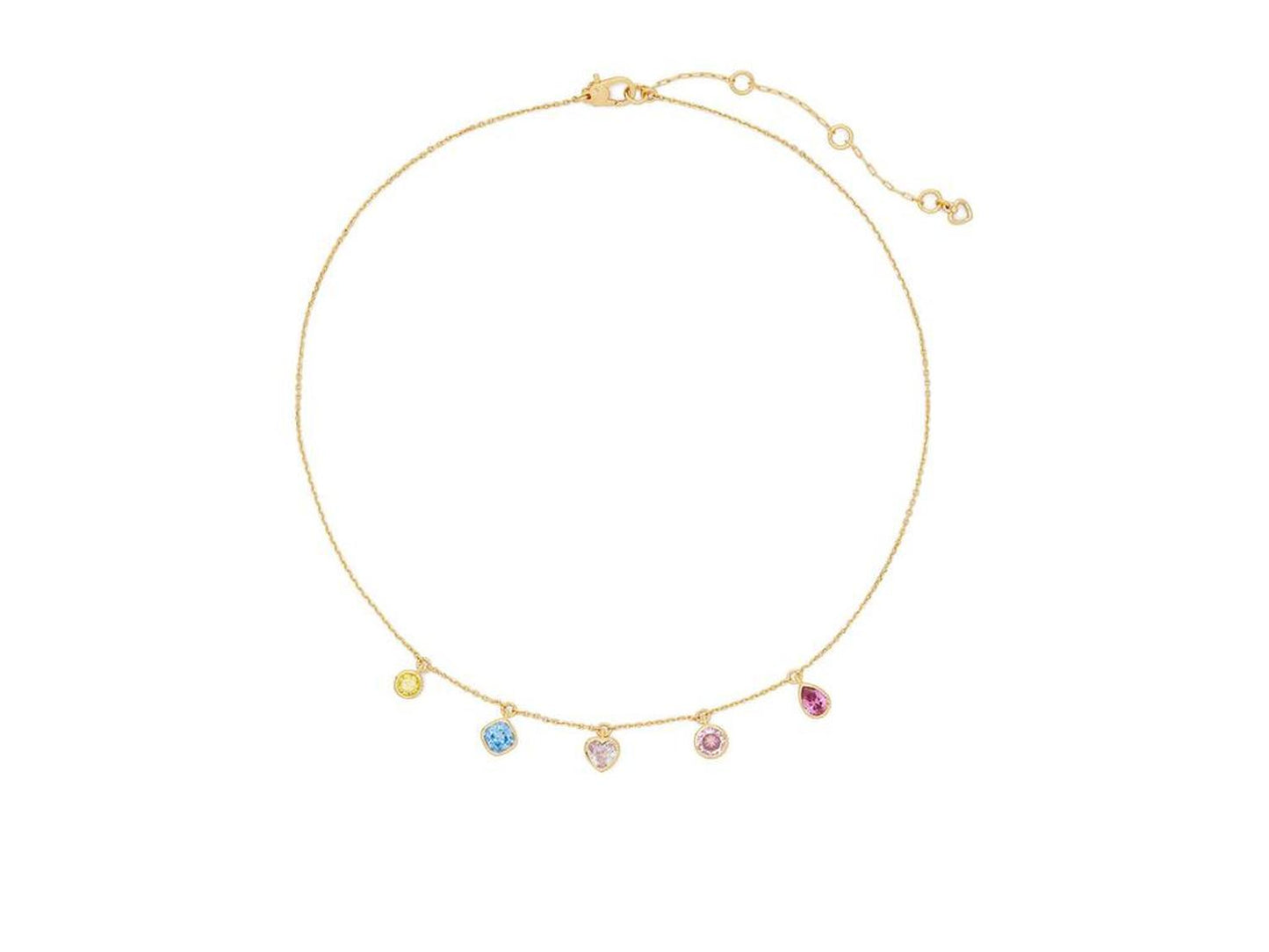 Bubbly Bezel Necklace