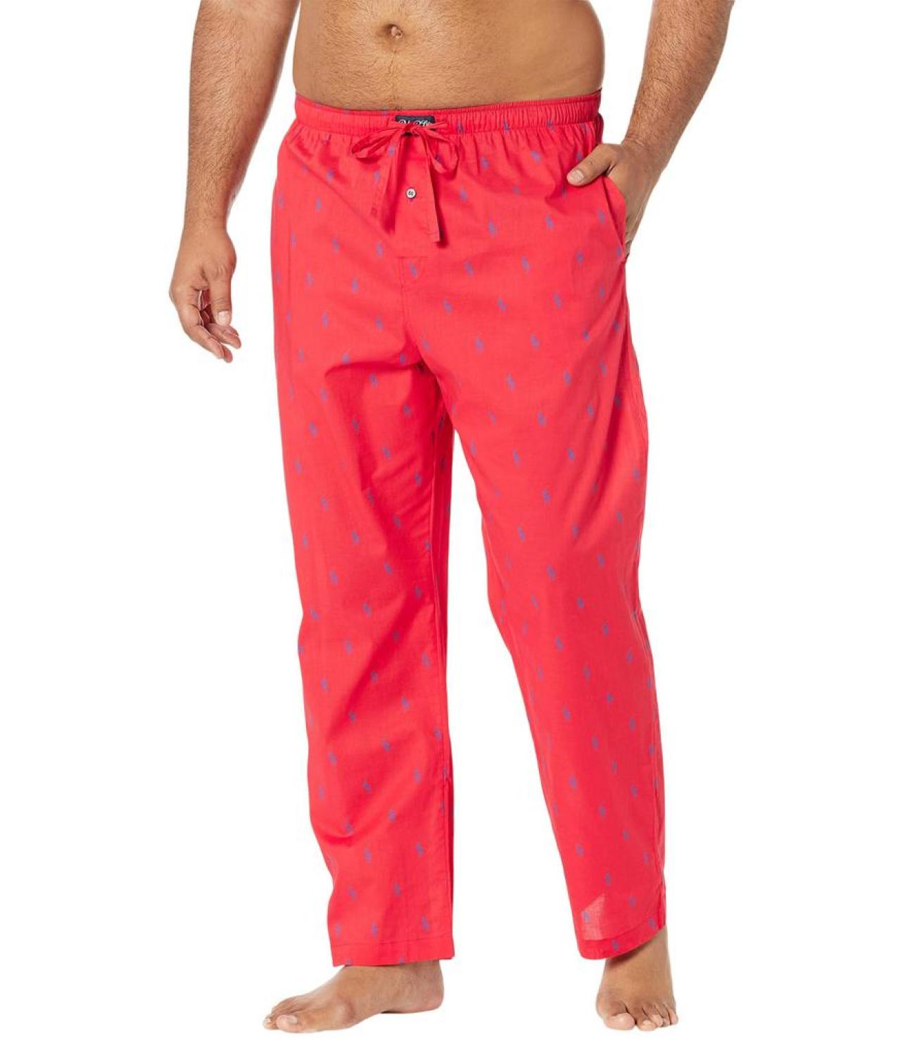 All Over Pony Player Woven Sleepwear Pants