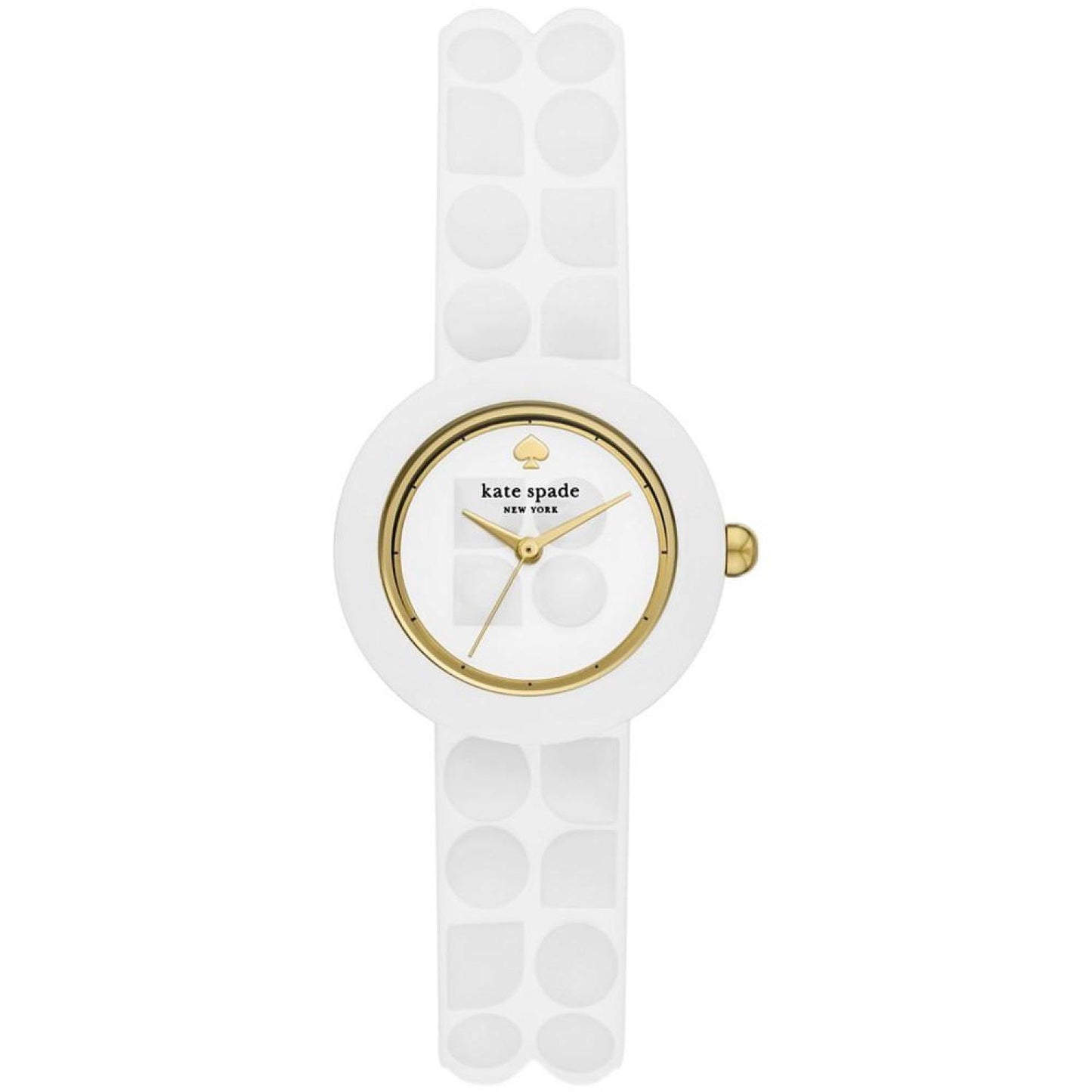 Women's Mini Park Row White Silicone Watch 28mm