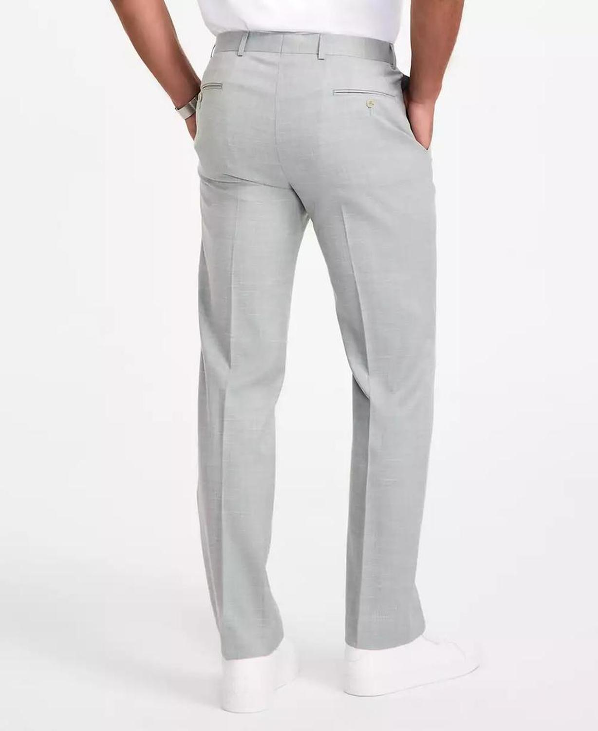 Men's Classic-Fit Sharkskin Dress Pants