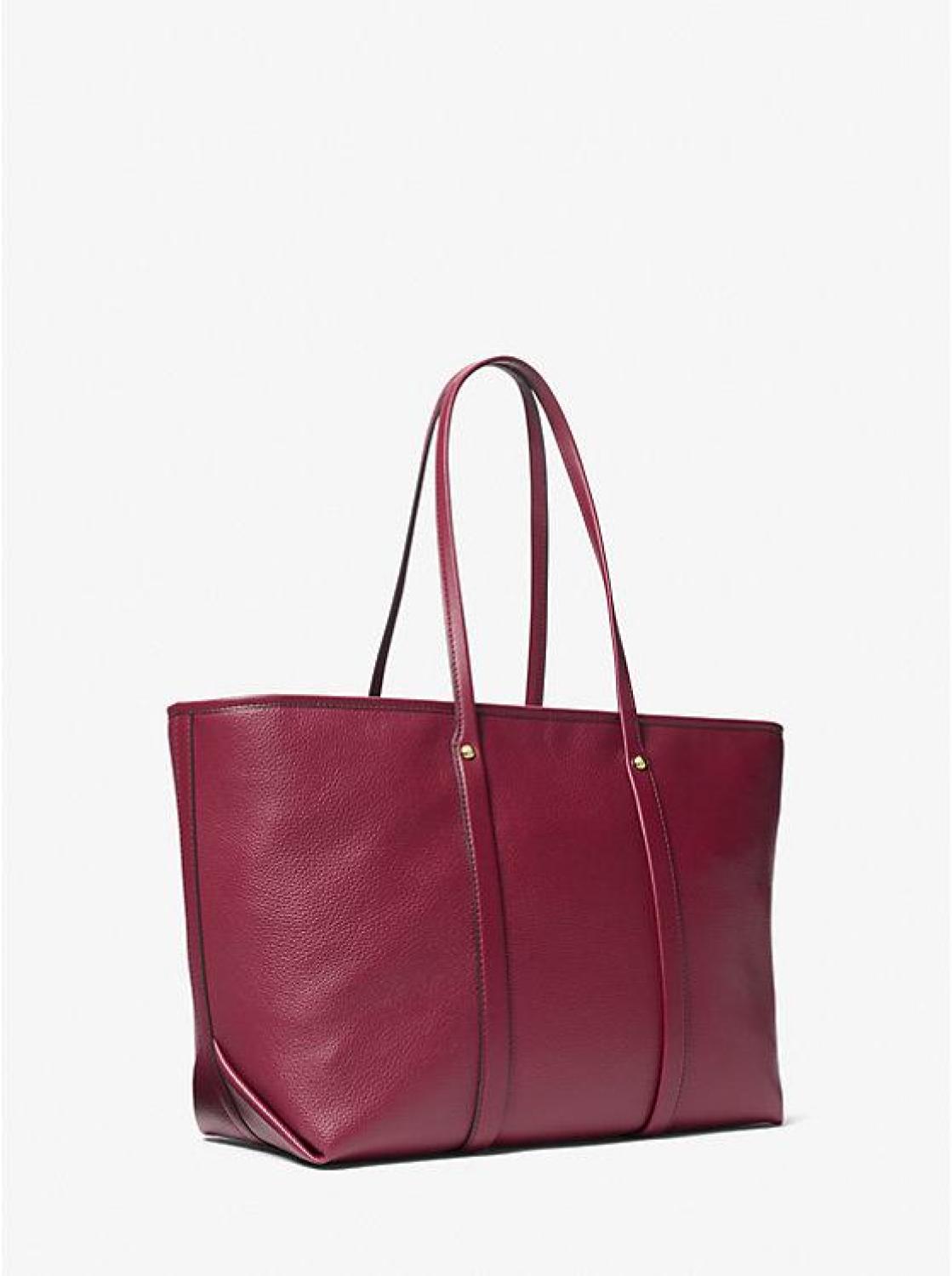 Beck Large Pebbled Leather Tote Bag