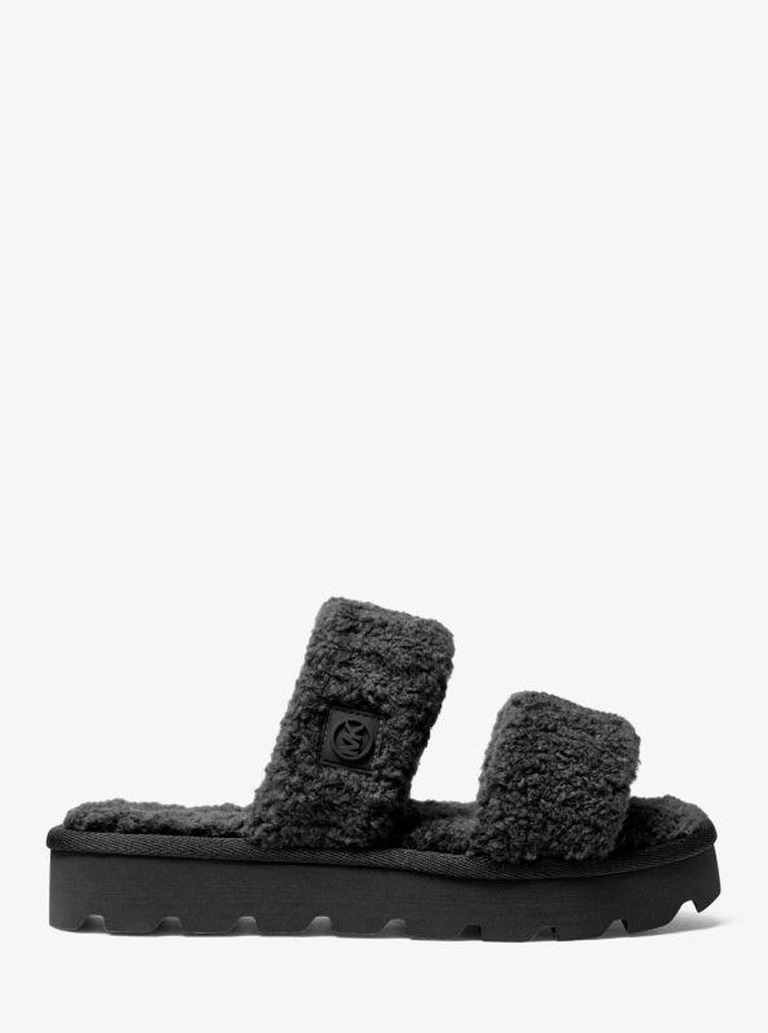 Winnie Faux Shearling Slide Sandal