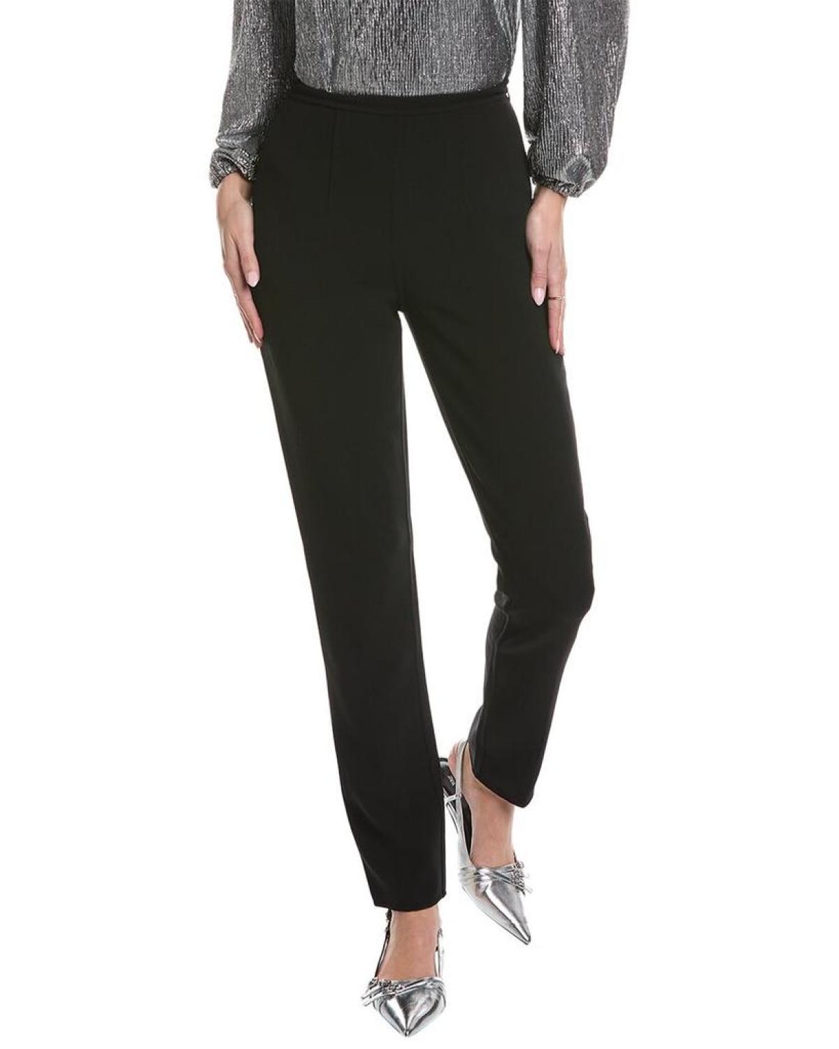 Michael Kors Collection Wool-Blend Cigarette Pant