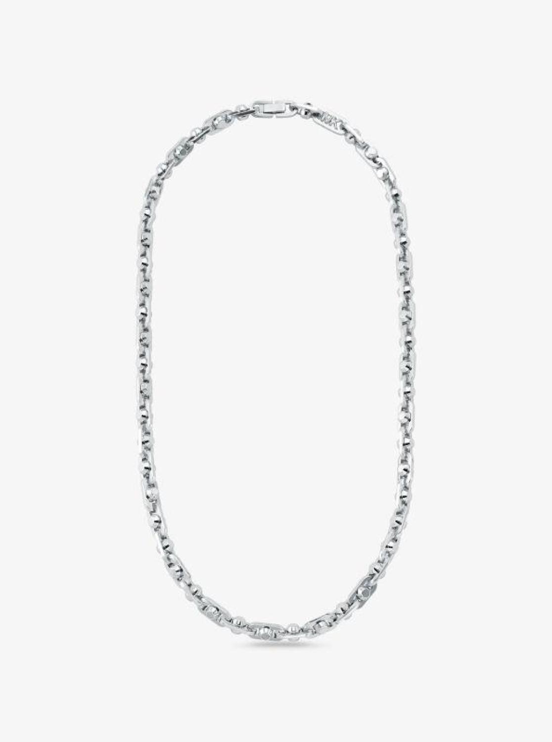 Astor Link Medium Precious Metal-Plated Brass Necklace