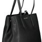 Calvin Klein Black Polyester Women Handbag