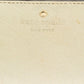 Kate Spade Metallic Gold Leather Long Flap Wallet..