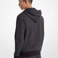 Signature Logo Print Cotton Blend Zip-Up Hoodie