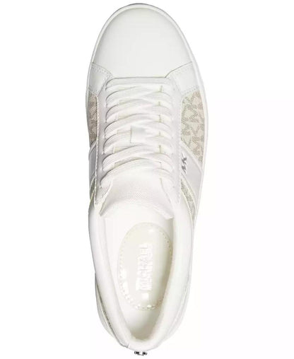 MICHAEL MMK Juno Stripe Lace-Up Low-Top Sneakers