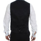 Dolce & Gabbana Elegant Gray Wool Formal Vest