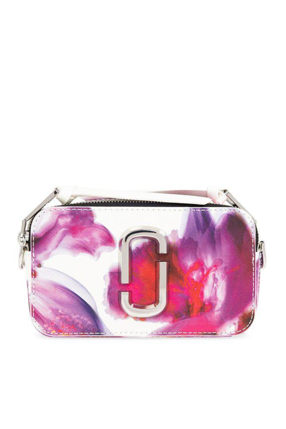 Marc Jacobs The Future Floral Leather Snapshot Crossbody Bag