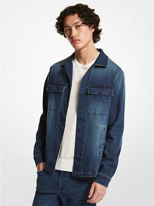 Stretch Denim Chore Jacket