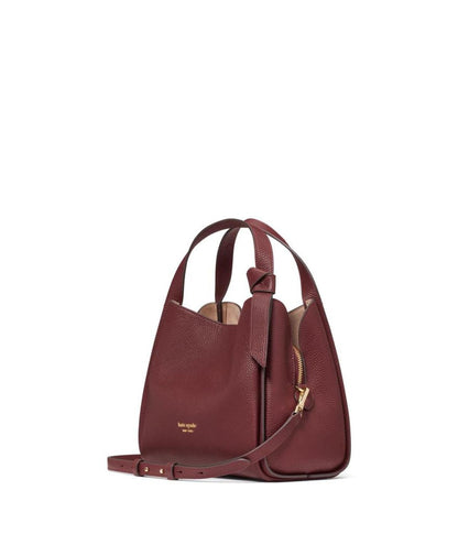 Knott Pebbled Leather Medium Crossbody Tote