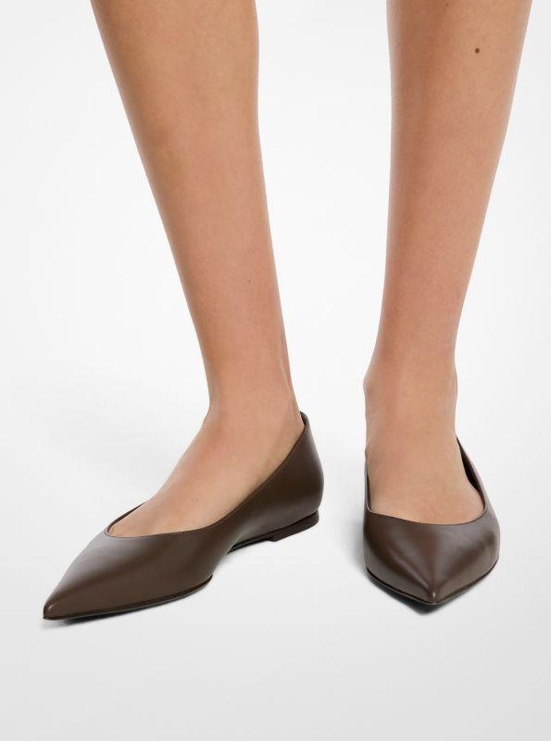 Renata Leather Skimmer Flats