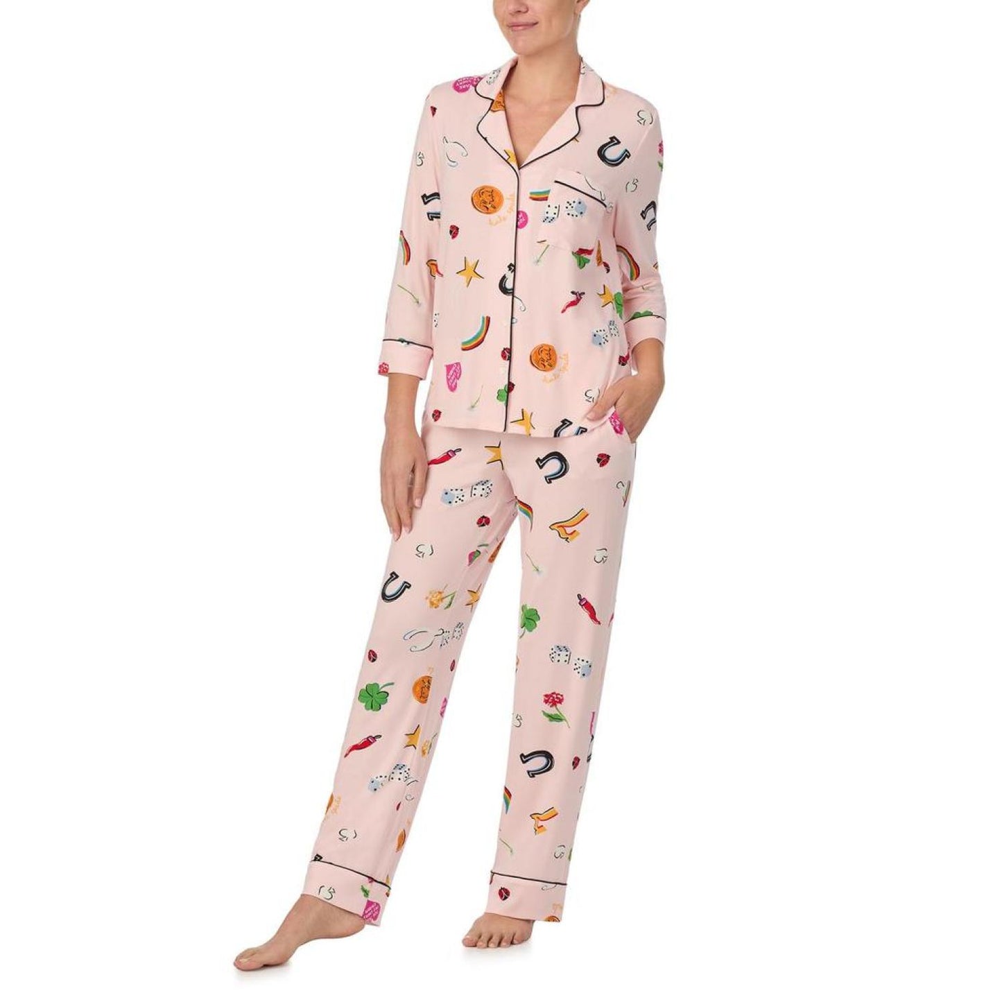 Long 3/4 Sleeve PJ Set