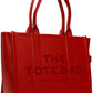 Red 'The Leather Large' Tote