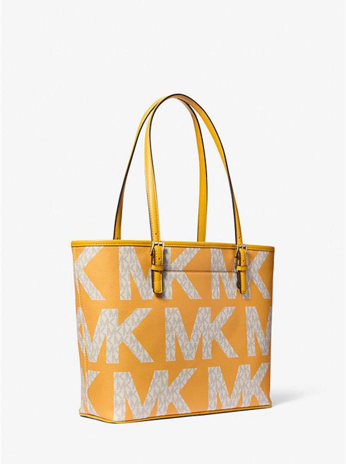 Jet Set Medium Graphic Logo Tote Bag