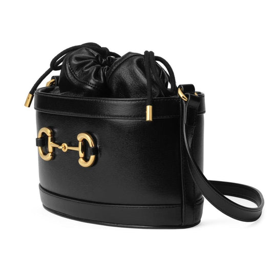 Gucci Horsebit 1955 Velvet & Leather Shoulder Bag