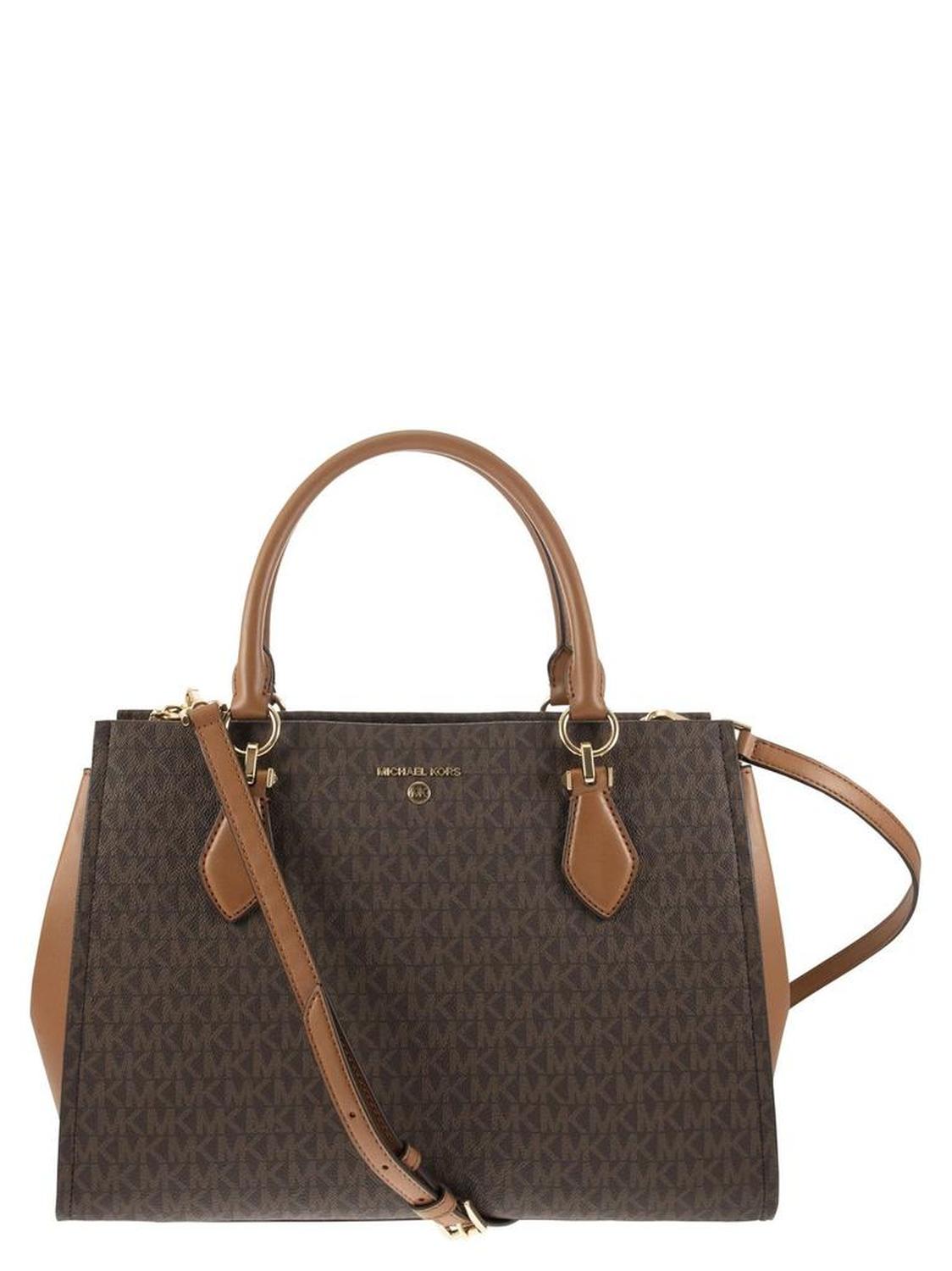 Michael Michael Kors Marilyn Monogram Printed Large Tote Bag