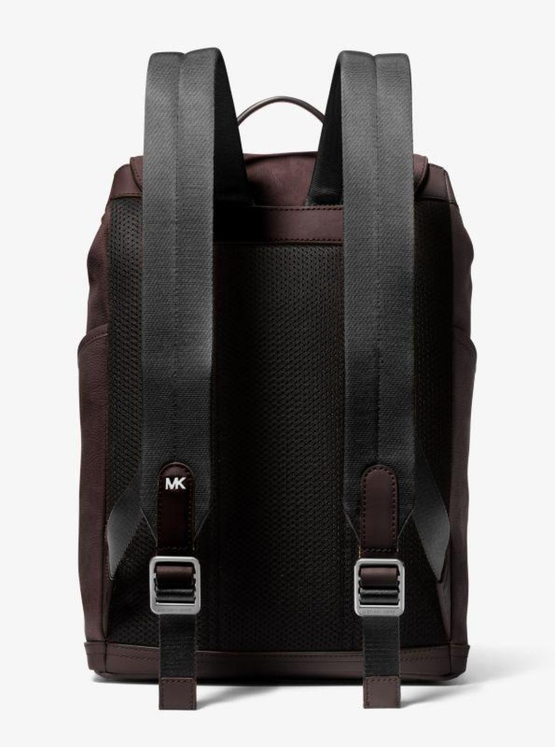 Hudson Medium Pebbled Leather Backpack