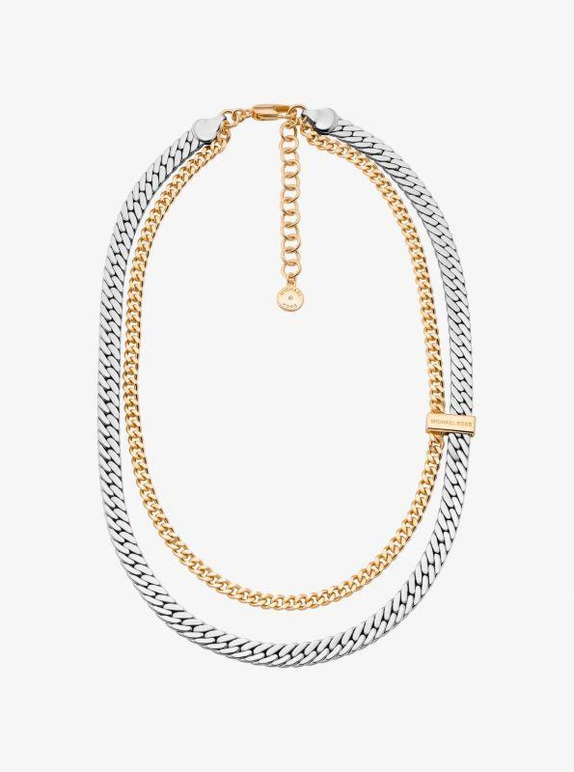 Double Layered Chain Necklace