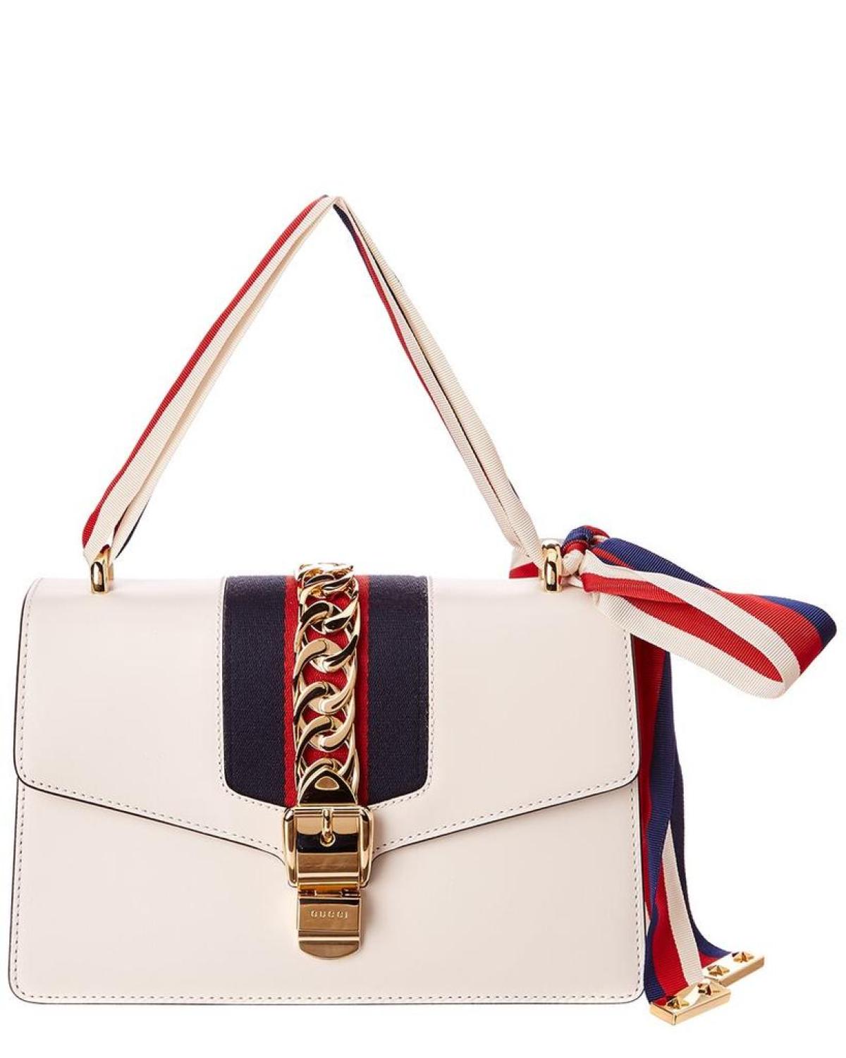 Gucci Sylvie Leather Shoulder Bag