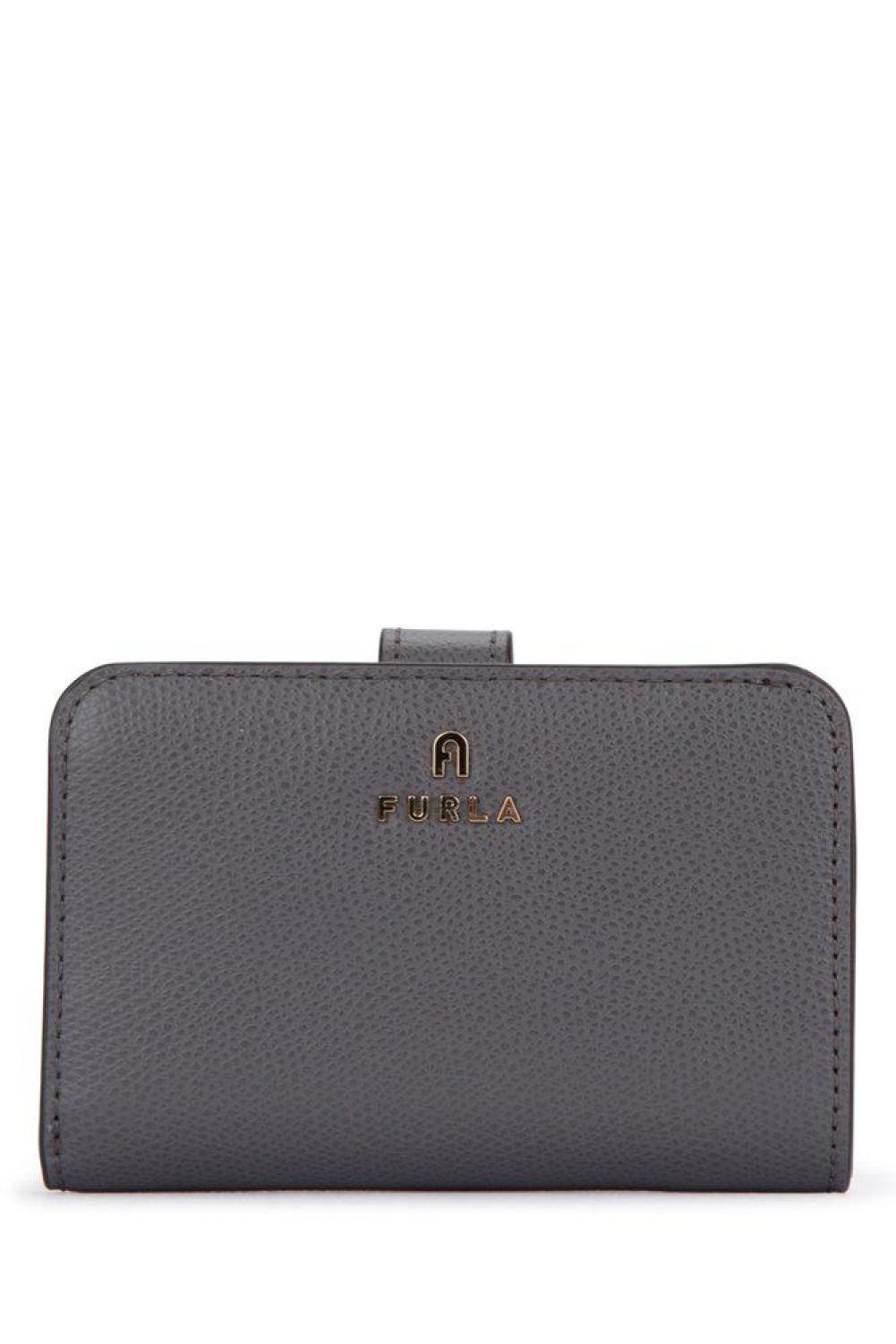 Furla Logo Lettering Compact Wallet