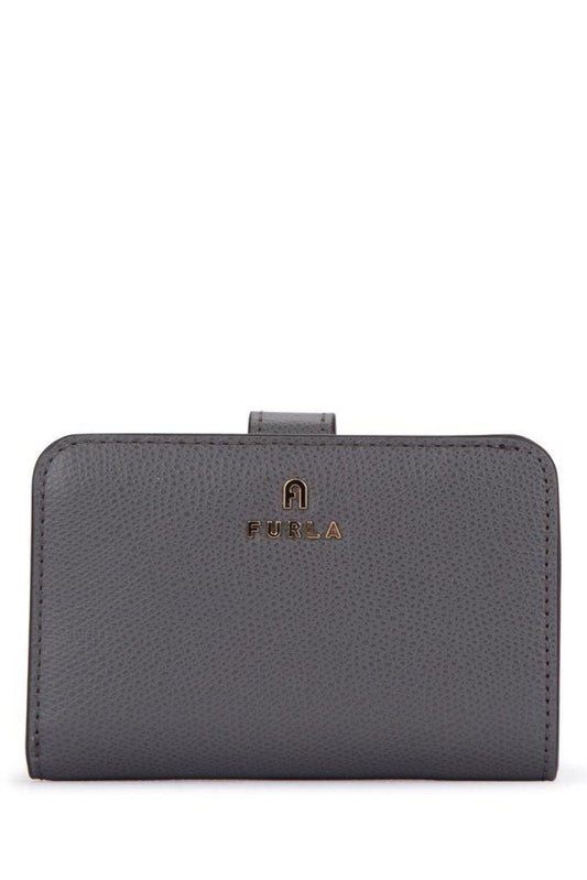 Furla Logo Lettering Compact Wallet