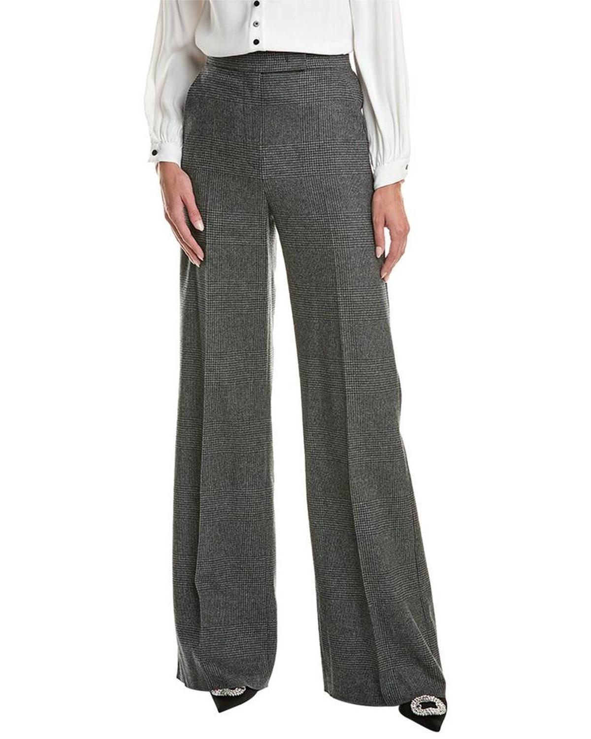 Max Mara Radioso Wool & Cashmere-Blend Trouser