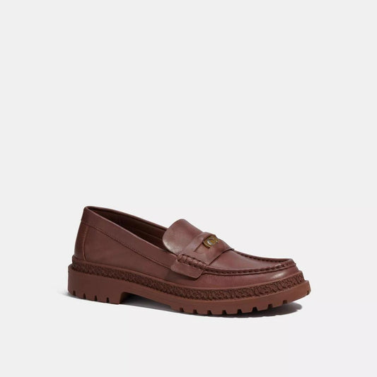 Coach Outlet Loafer With Signature Coin