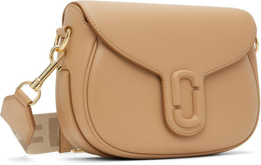 Tan 'The Covered J Marc' Large Saddle Bag